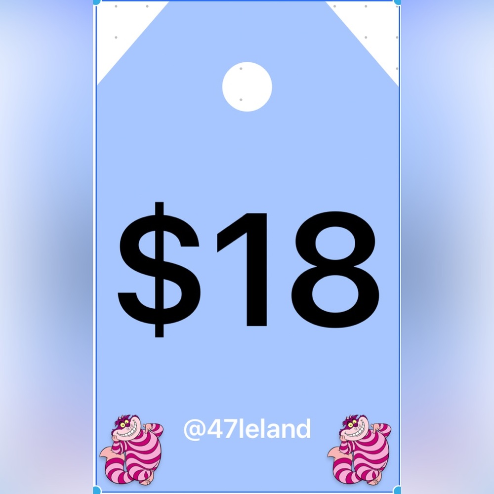 $18 Live Show Unlisted Item